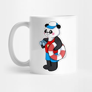 Lifeguard Bodysaver Pool Guard Panda Mug